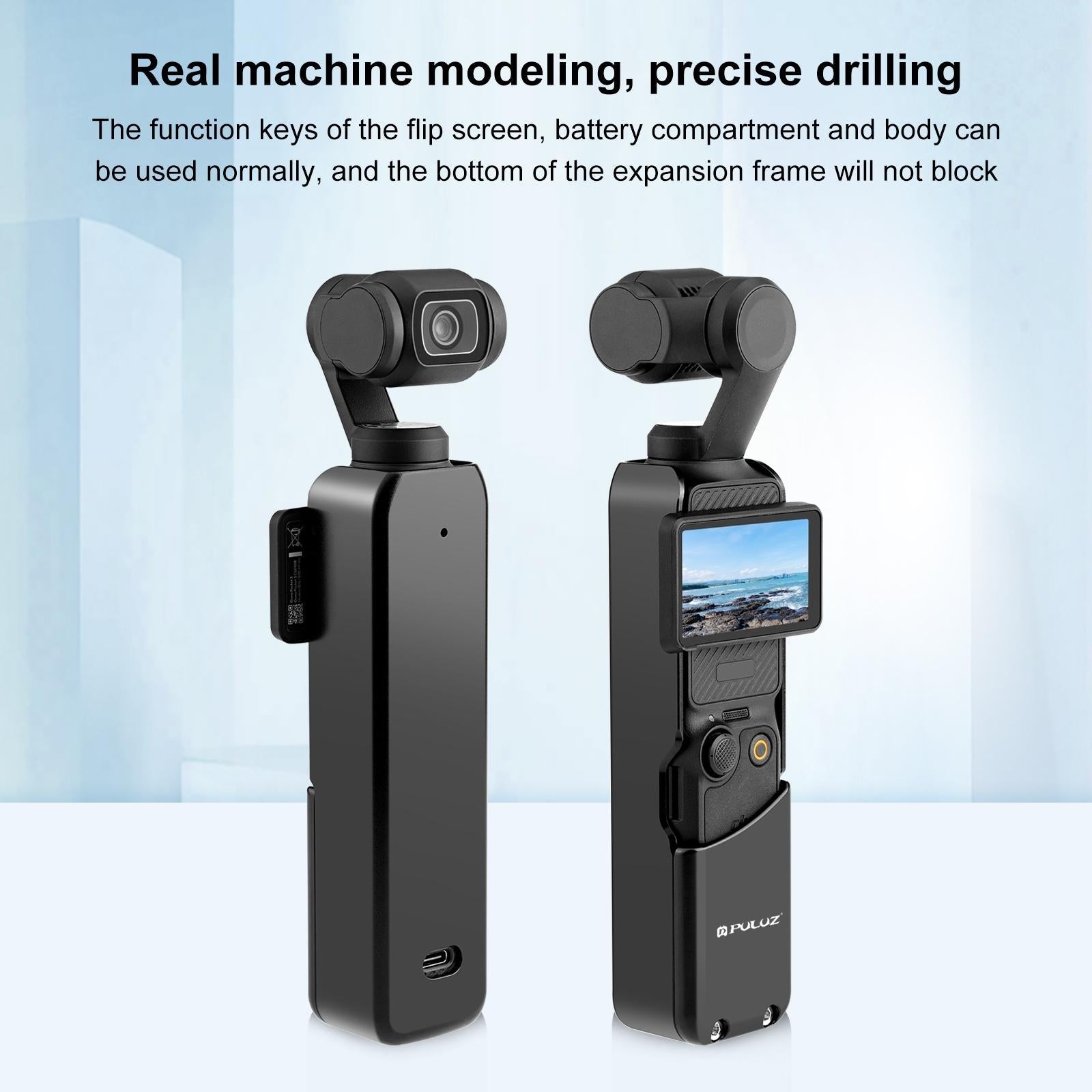 Metal Cage Adapter For Dji Pocket 3 - Protect Your Device-1922443416529145862