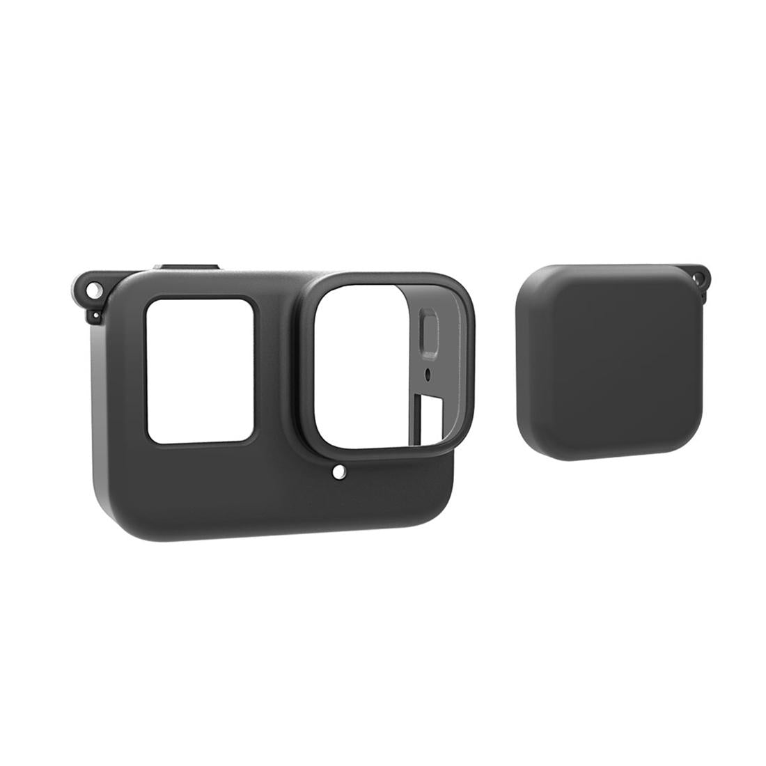 Silicone Protective Case With Lens Cap For Insta360 Ace Pro-1915196741850894344