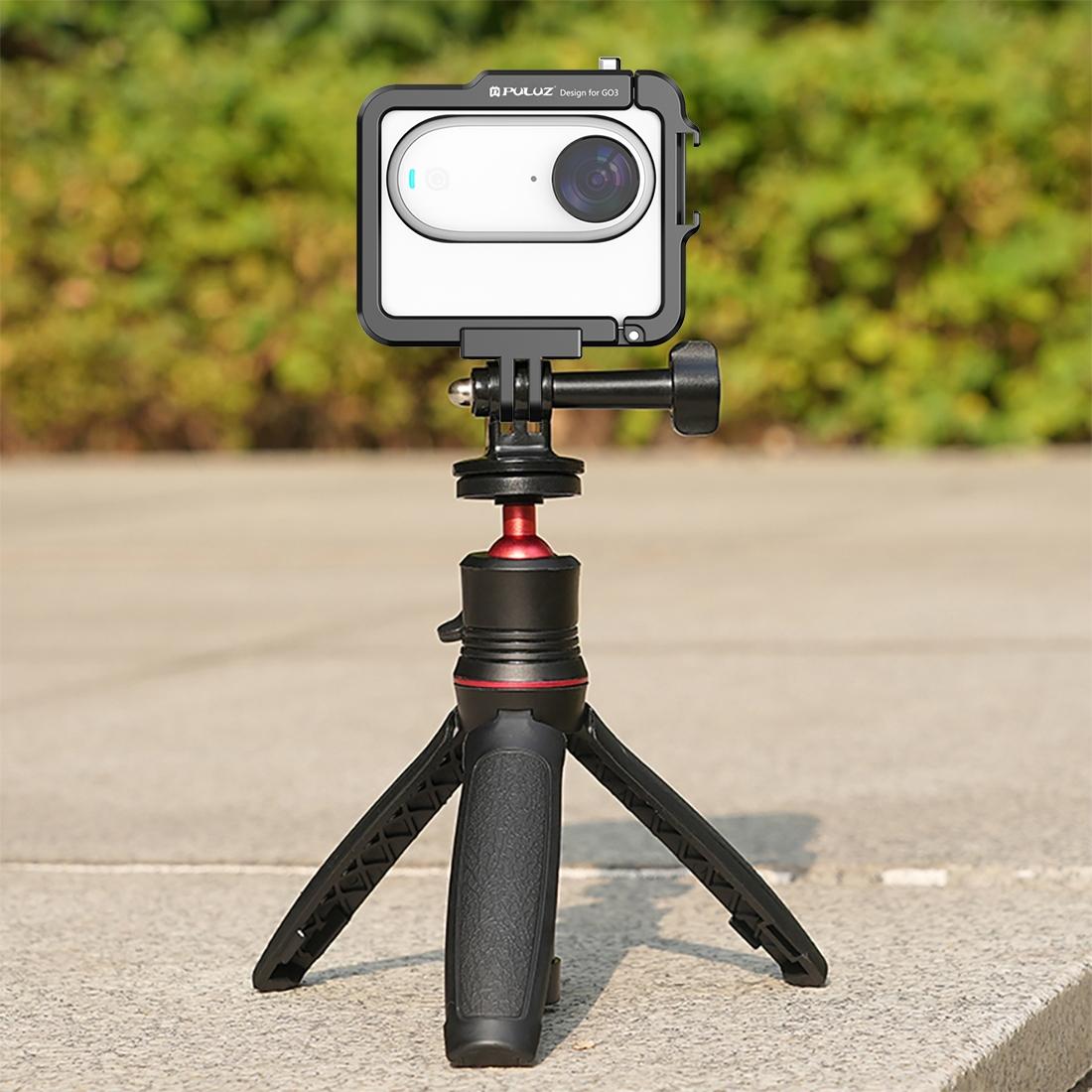 Aluminum Alloy Protective Frame For Insta360 Go 3 Camera With Battery Case-1915196708355182600