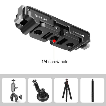 Aluminum Alloy Quick Release Base For Insta360 Go3 - Magnetic Mount-1915196724276760579