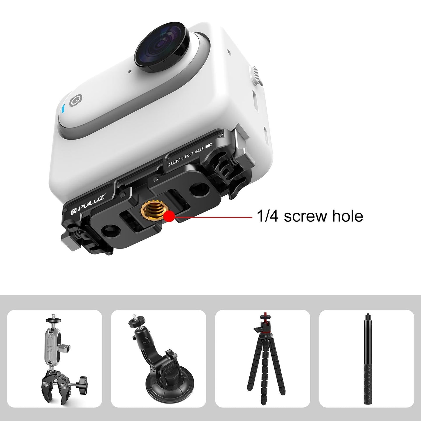 Quick Release Magnetic Base Mount For Insta360 Go3-1915196744426196995