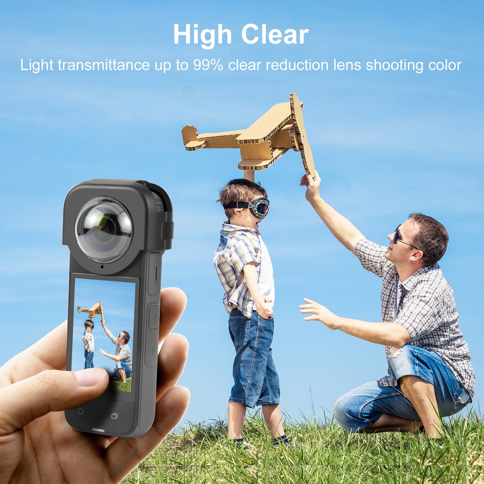 Optical Glass Lens Guard For Insta360 X4 - Protect Your Lens-1922443474746085383