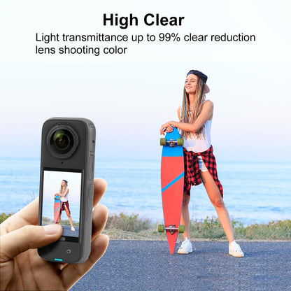 Curved Hd Tempered Glass Screen Protector For Insta360 X4 - 9H 2.5D-1915196606530064389