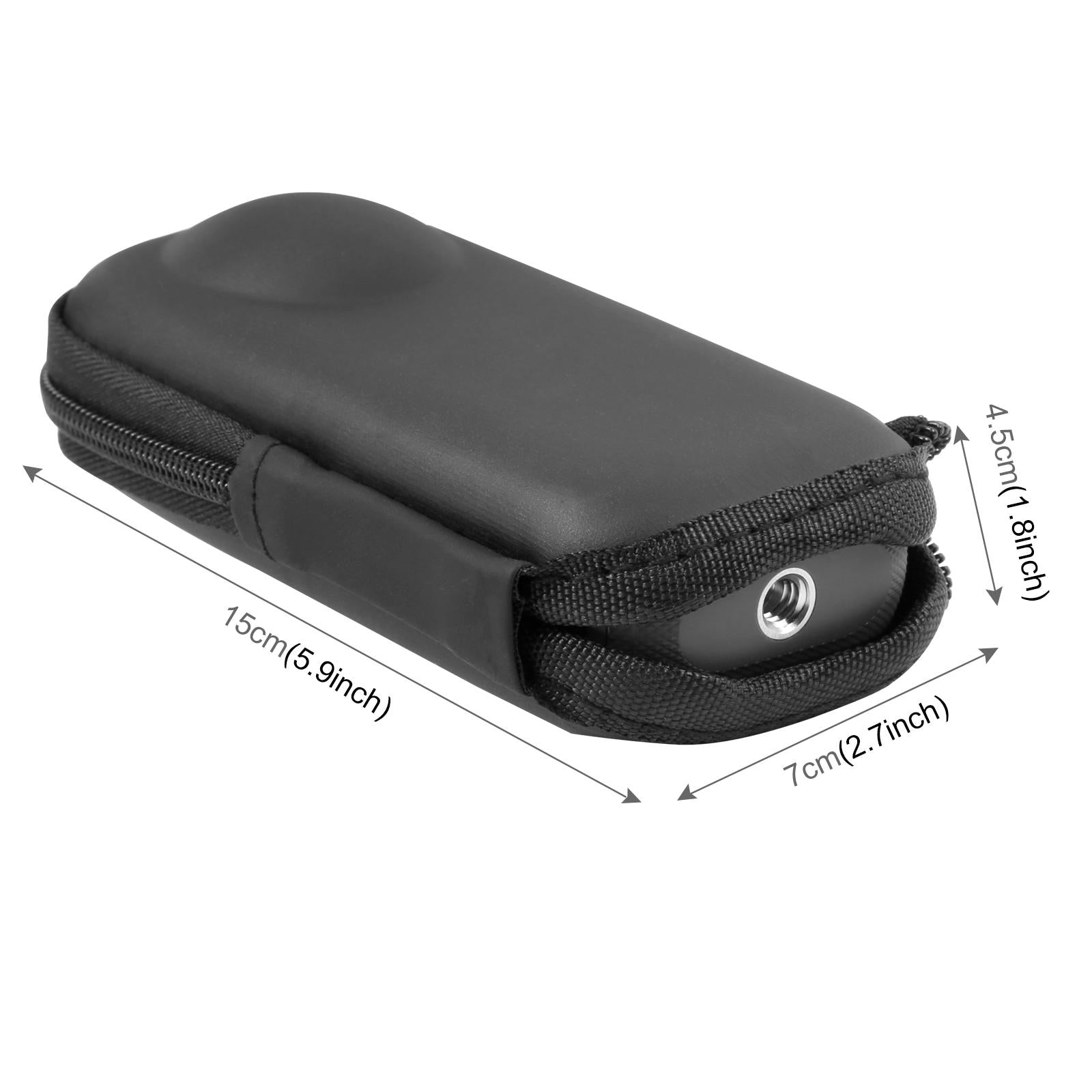 Portable Storage Bag For Insta360 X4 Puluz Camera - Black-1915196759928344577