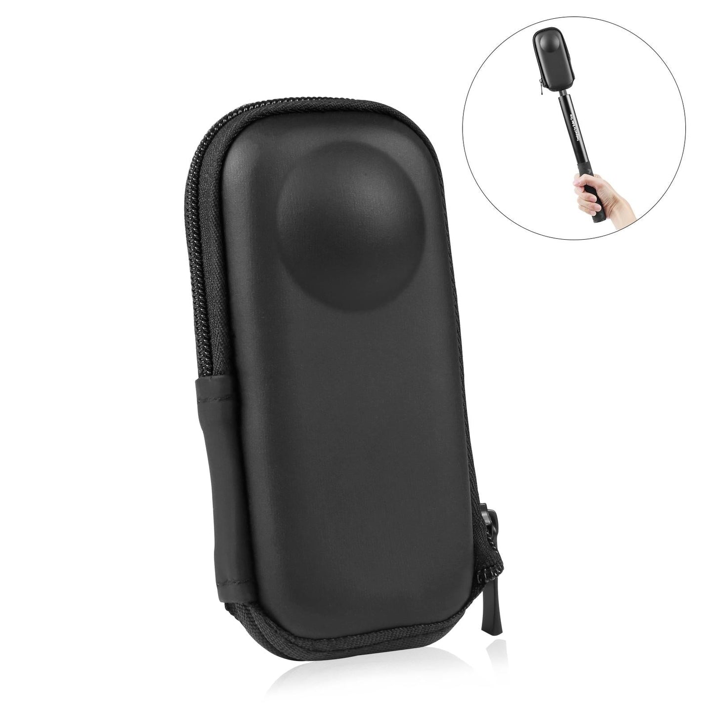 Portable Storage Bag For Insta360 X4 Puluz Camera - Black-1915196759928344583