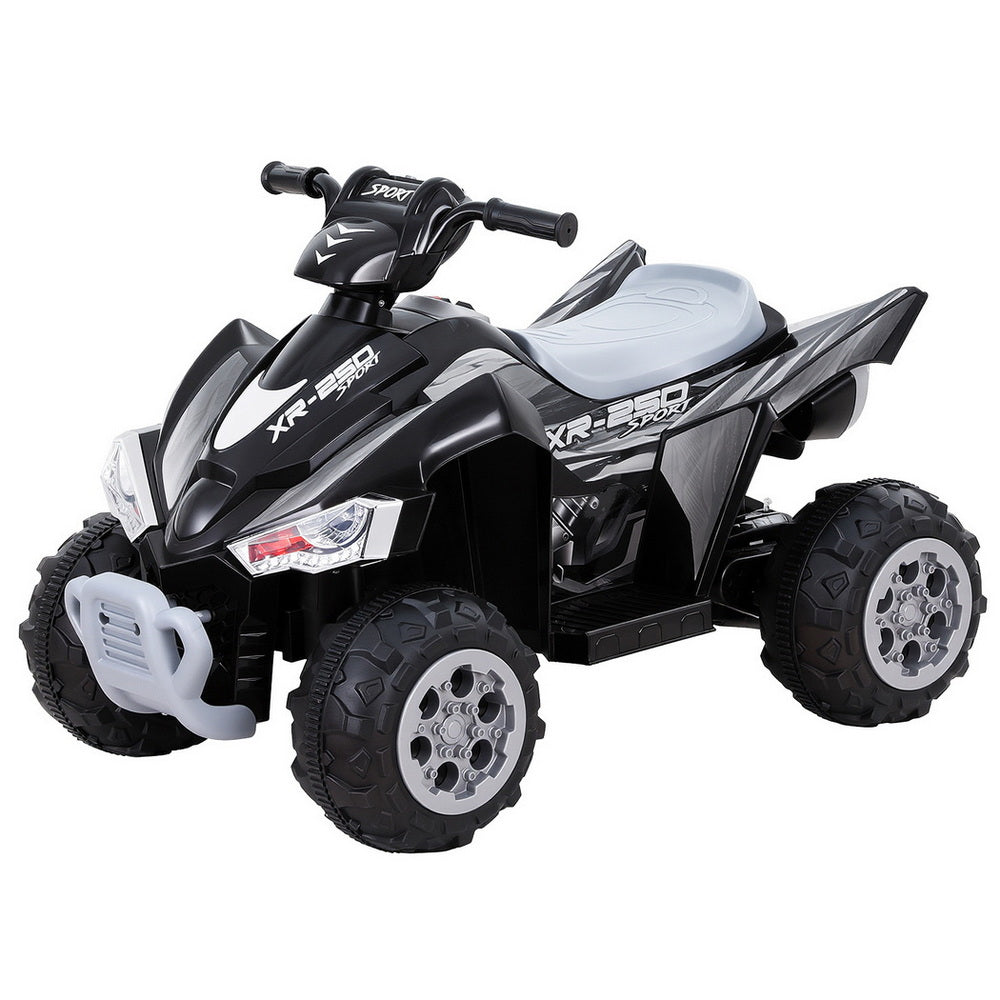 Kids Ride-On ATV Quad Motorbike | 12V Electric Outdoor Toy | Twin Motors | Black