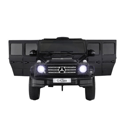 Kids Ride On Car Licensed Mercedes-Benz G500 Electric Toys Horn Remote 12V Black