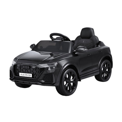 Kids Ride On Car Licensed RSQ8 Electric Toy Black Remote 12V Cars Black
