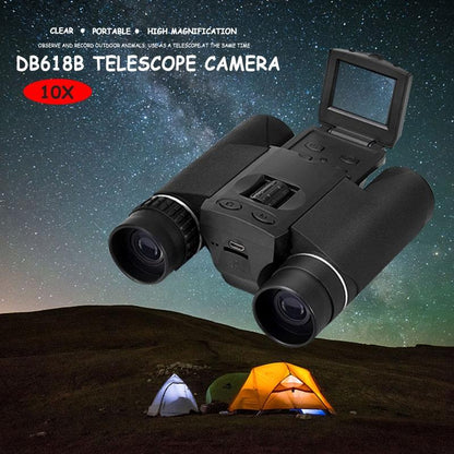 10X25 Zoom Binocular Telescope With Hd Digital Camera And 1.5 Lcd Screen - Black-1915197231410057222