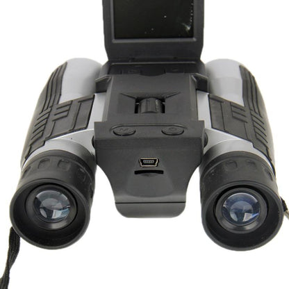 5Mp 12X32 Zoom Telescope Binocular Digital Camera With 2.0 Tft Lcd Screen - Black-1915197514978562050