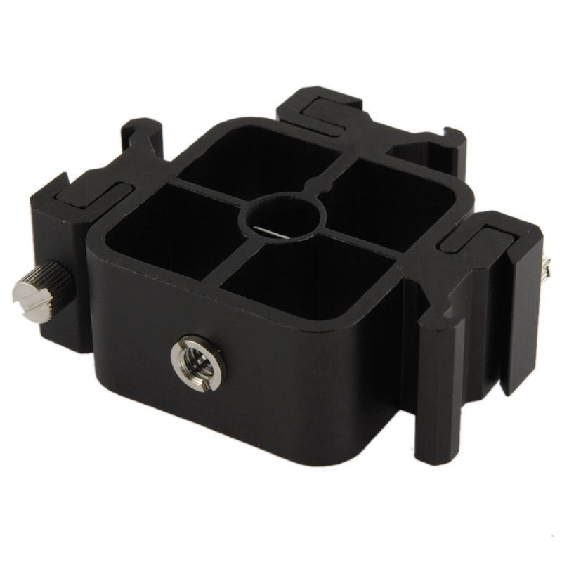 Triple Hot Shoe Mount Adapter For Flash And Light Stands-1915198264693624834