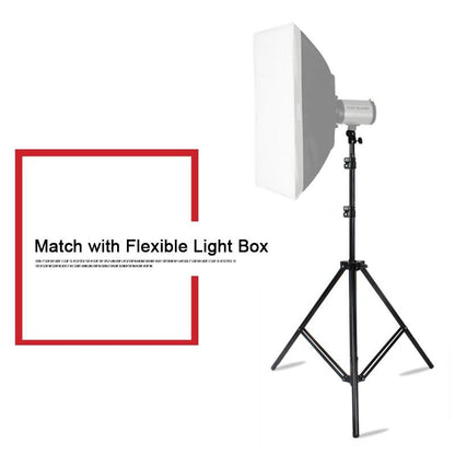 Professional Aluminum Lighting Stand For Studio Flash - 68-200Cm Height Black-1915197031492751367