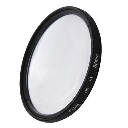 58Mm Close Up Lens Filter Set For Gopro Hero3 - 6-In-1 Macro Adapter Ring-1915196993723043849