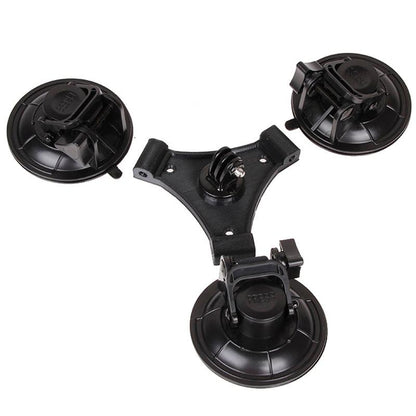 Triangle Suction Cup Mount For Action Cameras With Screwdriver-1915197563175309314