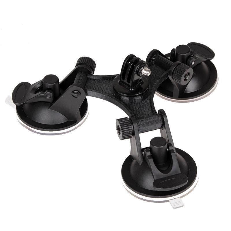 Triangle Suction Cup Mount For Gopro With Hex Screwdriver-1915197687838412801