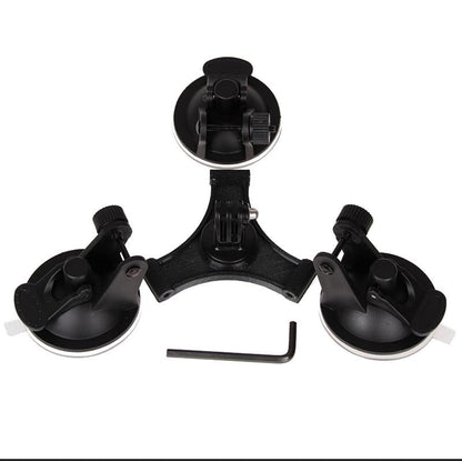 Triangle Suction Cup Mount For Gopro With Hex Screwdriver-1915197687838412802