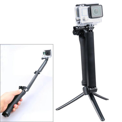 Extendable Monopod Tripod For Action Cameras - 3 Way Multi Function-1915198235325108232