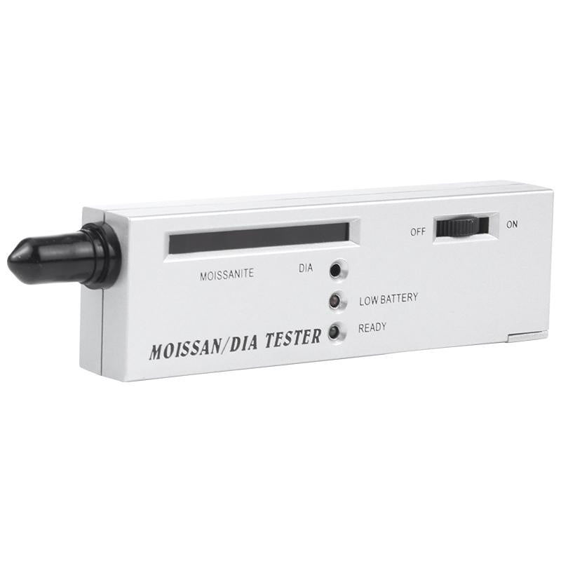 Silver Portable Moissanite / Diamond Tester - 9V Battery-1915198328077946881