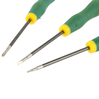 12-Piece Precision Screwdriver Set For Repairing T2-T8 Devices - Green-1915198058858156035