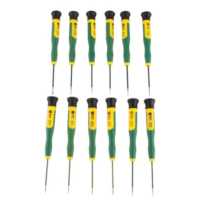12-Piece Precision Screwdriver Set For Repairing T2-T8 Devices - Green-1915198058858156036