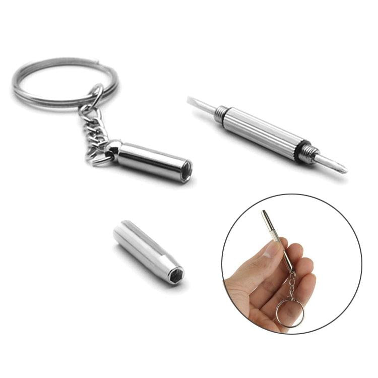 3-In-1 Professional Screwdriver Repair Tool With Keychain For Smart Devices-1915197104293285891