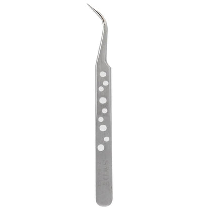 Curved Steel Tweezers - High Hardness Anti-Magnetic Anti-Acid-1915196980666175491