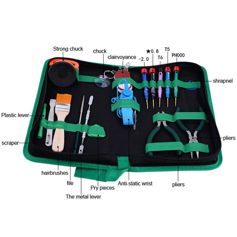 17-In-1 Professional Repair Tool Set For Mobile And Laptop-1915197670658543618