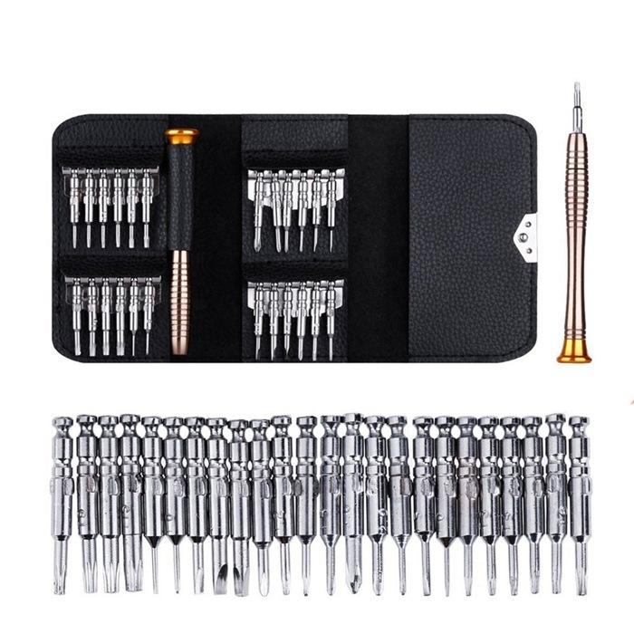25-Piece Precision Screwdriver Set For Electronics With Shek Packaging-1915197498373312512