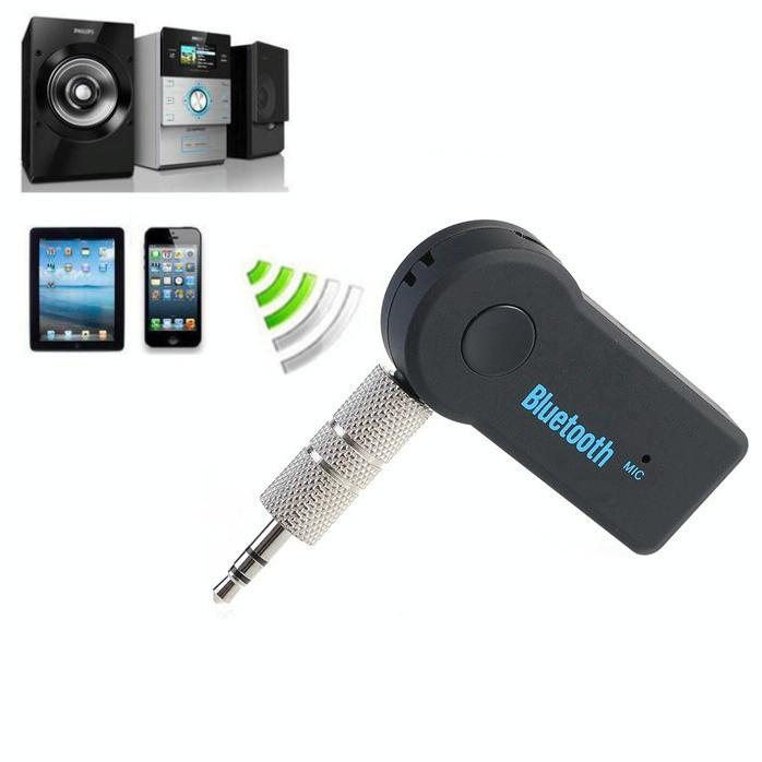 Wireless Car Bluetooth Handsfree Receiver With Mic For Iphone-1915197495563128840