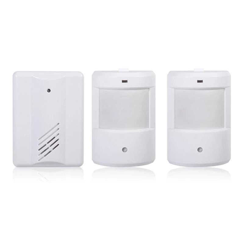 Wireless Doorbell Alarm With 2 Infrared Sensors For Home / Office-1915197545294991367