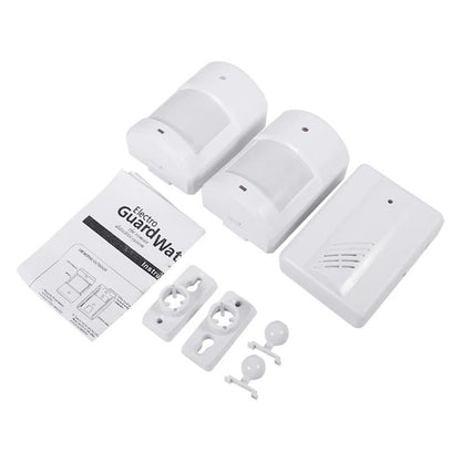 Wireless Doorbell Alarm With 2 Infrared Sensors For Home / Office-1915197545294991364