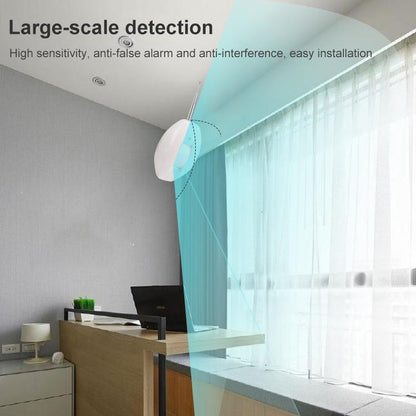 White Dual Passive Infrared Detector - S-Mdc Series-1915197621610352645