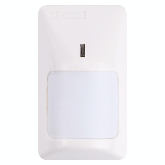 Wireless Wide Angle Pir Motion Sensor Alarm - White-1915197086693986305