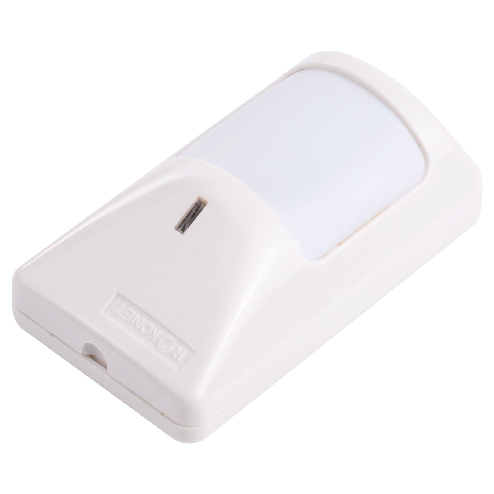 Wireless Wide Angle Pir Motion Sensor Alarm - White-1915197086693986307