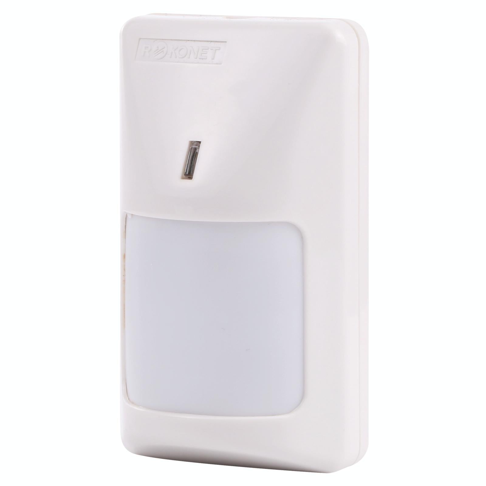 Wireless Wide Angle Pir Motion Sensor Alarm - White-1915197086693986311