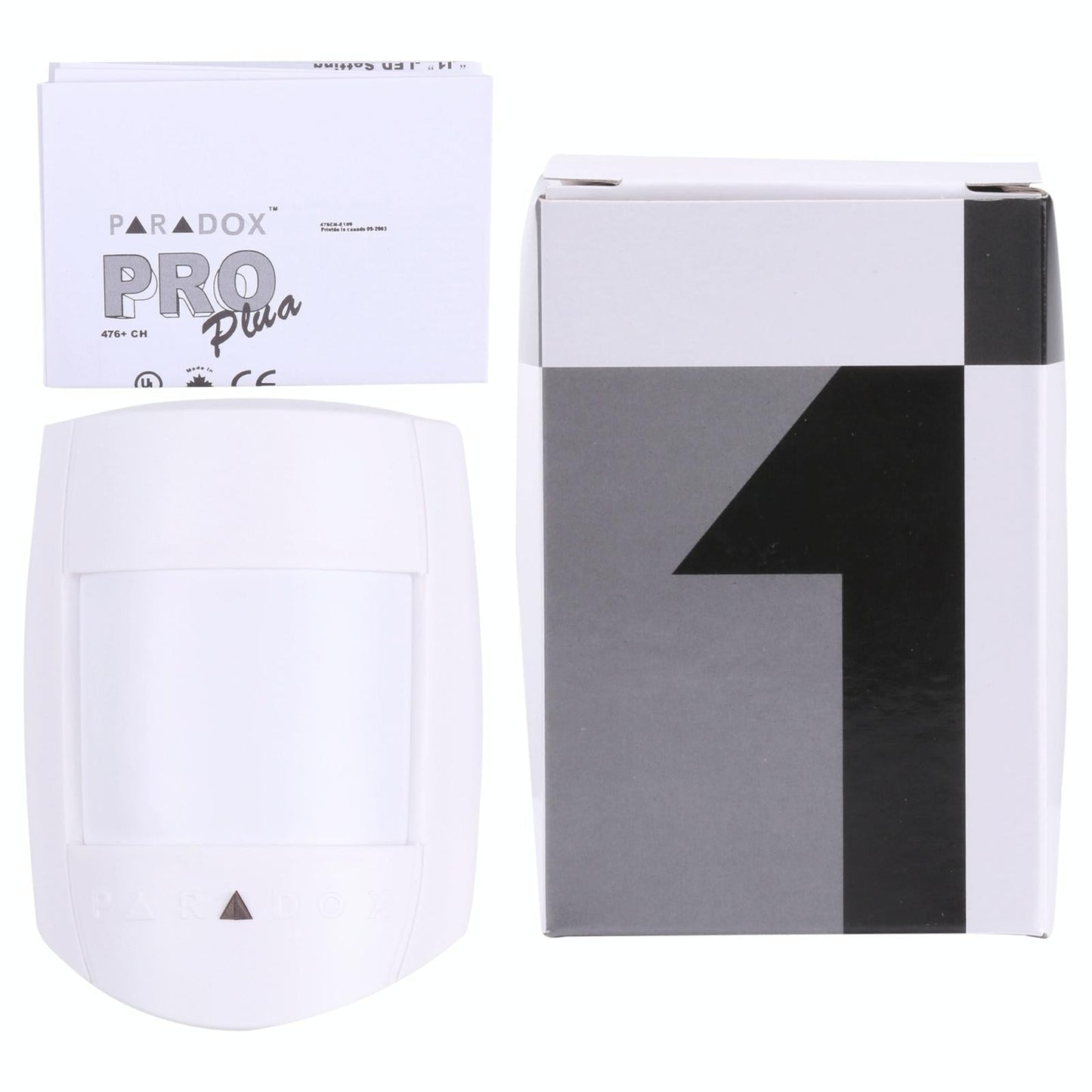 Adjustable 2-Level Pir Motion Sensor For Home Security - White-1915197401900126212