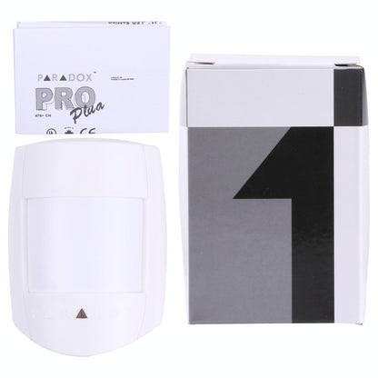 Adjustable 2-Level Pir Motion Sensor For Home Security - White-1915197401900126212