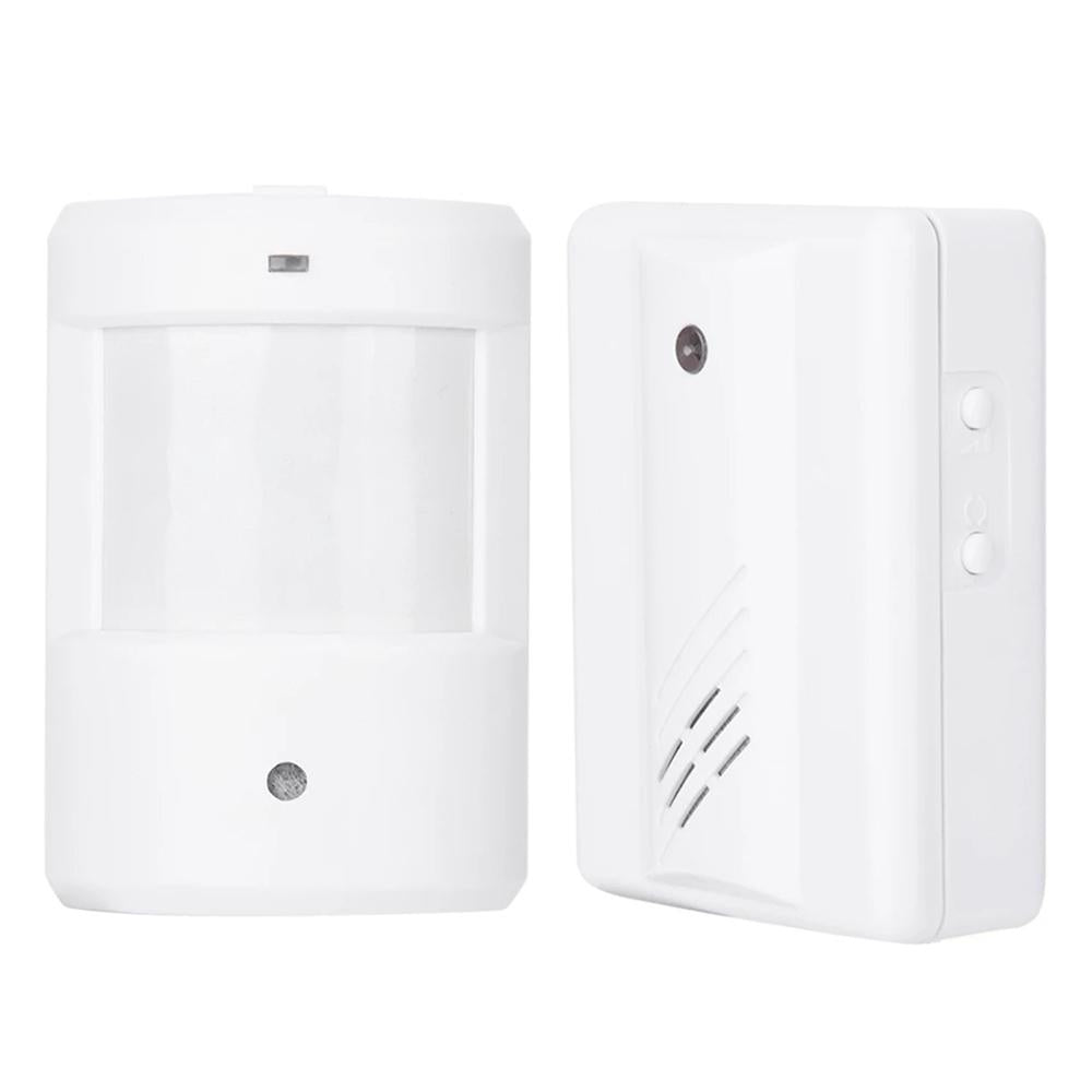 Wireless Doorbell With Electro Guard Ir Detection - White-1915196998269669376