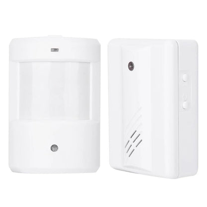 Wireless Doorbell With Electro Guard Ir Detection - White-1915196998269669385