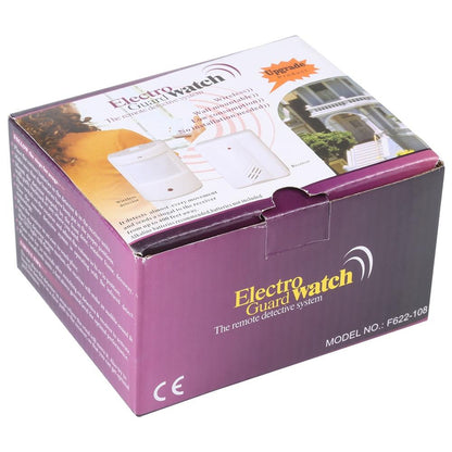 Wireless Doorbell With Electro Guard Ir Detection - White-1915196998269669381