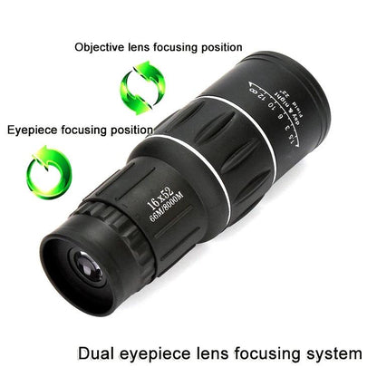 52Mm Monocular Telescope For Hunting And Low Light Night Vision-1915197606120787971