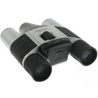 5-In-1 Binocular Camera With Video Digital Pc Cam And Tf Card Reader - 10X25Mm 101M / 1000M Field Of View - Compact Size-1915197401744936963