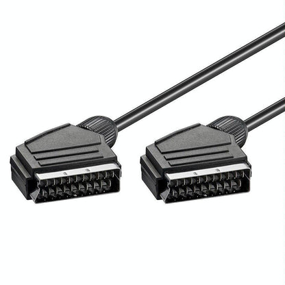 1.5M Scart To Scart Cable For Dvd / Hdtv / Av / Tv - 20 Pin-1922443408924872708