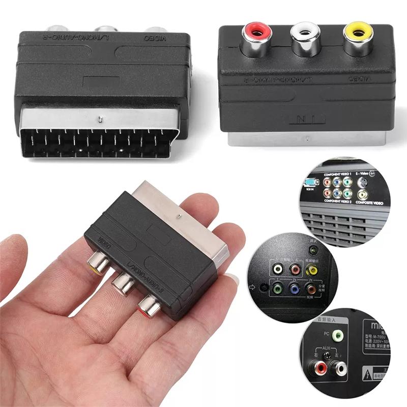 20 Pin Male Scart Adapter For A / V Devices-1915198011097616388