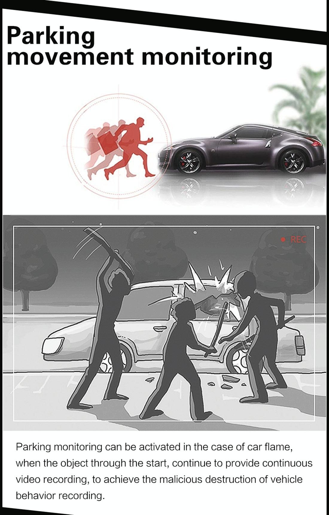 4.3 Dual Camera Vehicle Dvr With Full Hd 1080P Display-1915197484951539715