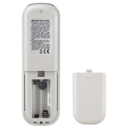 Grey Universal A / C Remote Control - K-1010E Compatible-1915197797292969986