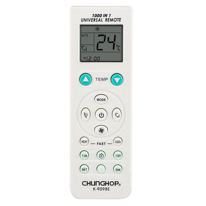 Universal A / C Remote Control - White K-9098E-1915197162677997572