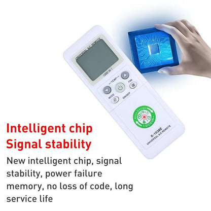 Universal A / C Remote Control - Compact And Versatile-1915197024903499779