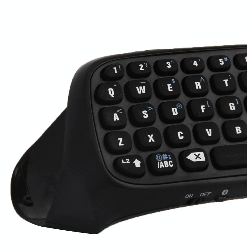 Bluetooth Keyboard For Ps4 Controller - Black-1915196499235573767