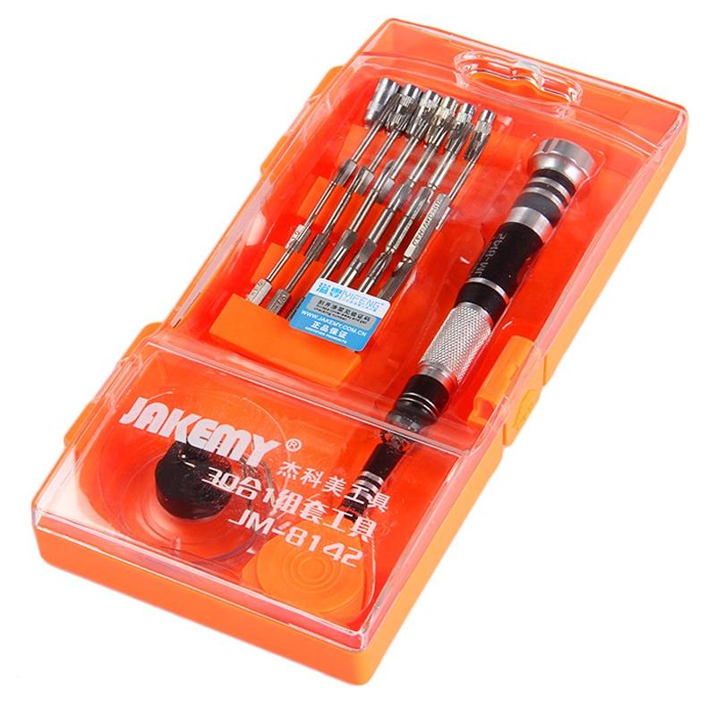 30-In-1 Interchangeable Screwdriver Set - Aviation Aluminum-1915197696222826505
